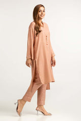 Dyed Self Jacquard Shirt With Trouser IPW-23-72