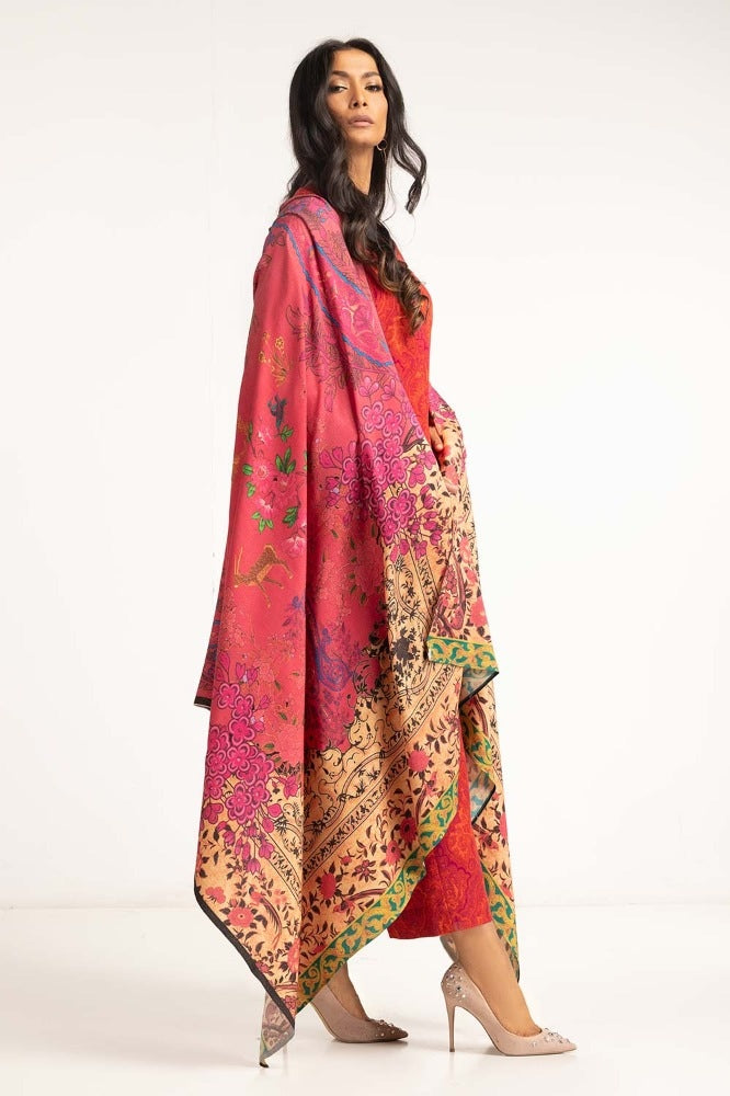 Digital Printed Khaddar Suit