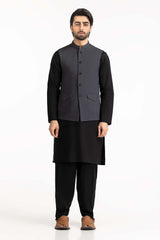 Iron Grey Basic Waist Coat WC-PD22-030