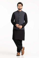 Iron Grey Basic Waist Coat WC-PD22-030