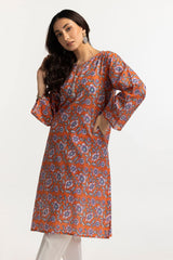 Lawn Printed Shirt IUSTK-277