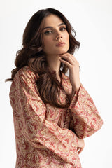 Lawn Lacqure Printed Shirt IUSTK-279