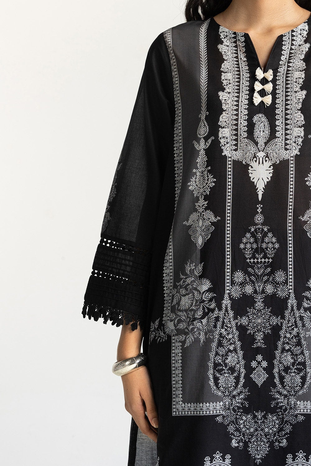 Lawn Printed Shirt And Dupatta IUSTKD-253
