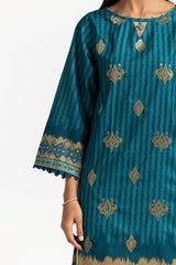 Lawn Printed With Embroidered Shirt With Lawn Dupatta IUSTKD-256