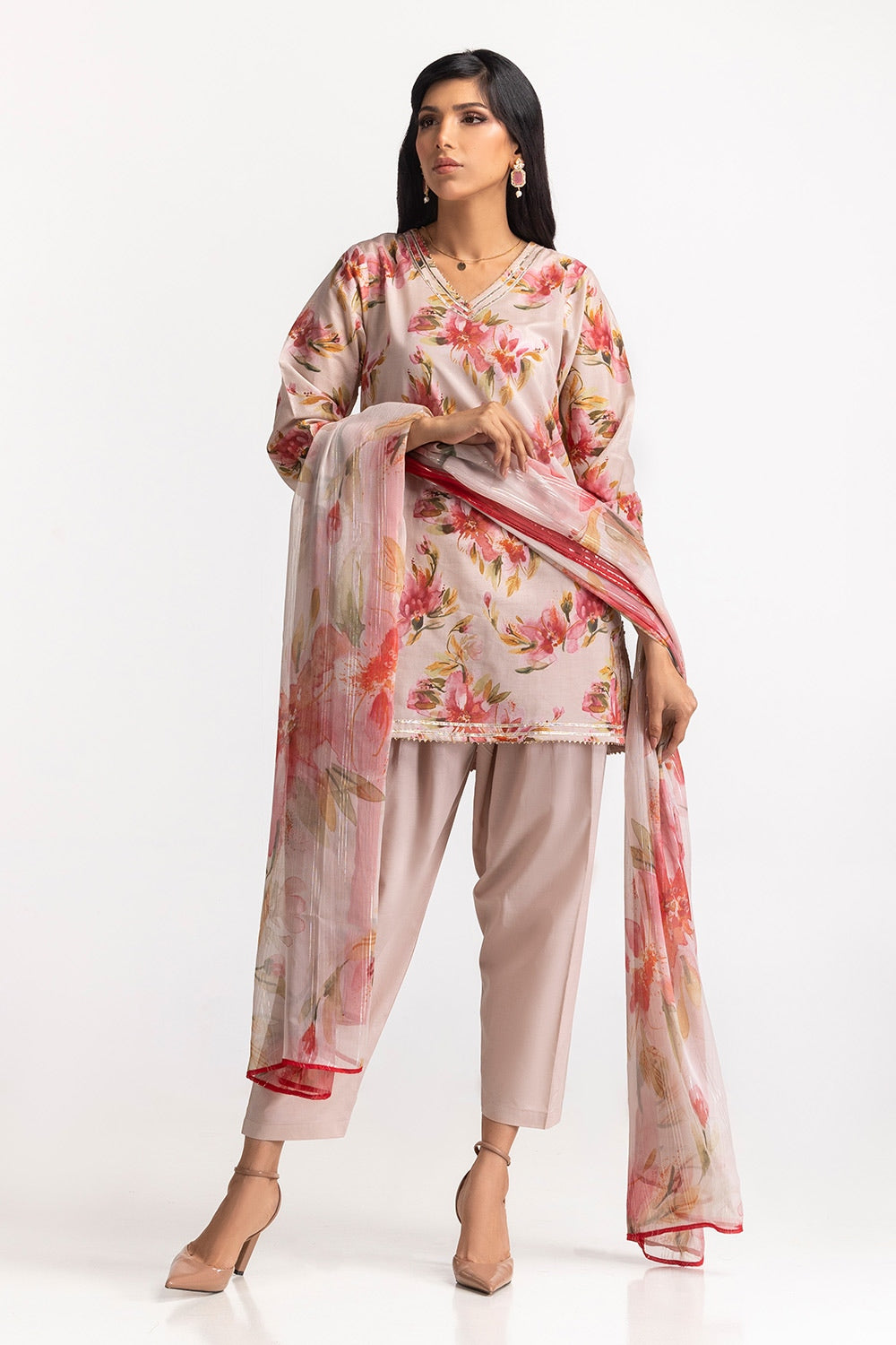3 Piece Lawn Printed Suit