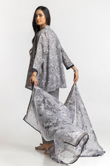 3 Piece Lawn Printed Suit IUSTKSD-19