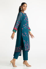 3 Piece Chiffon Embroidered Suit IUSTKSD-200