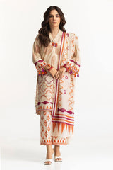 3 Piece Jacquard Suit IUSTKSD-204