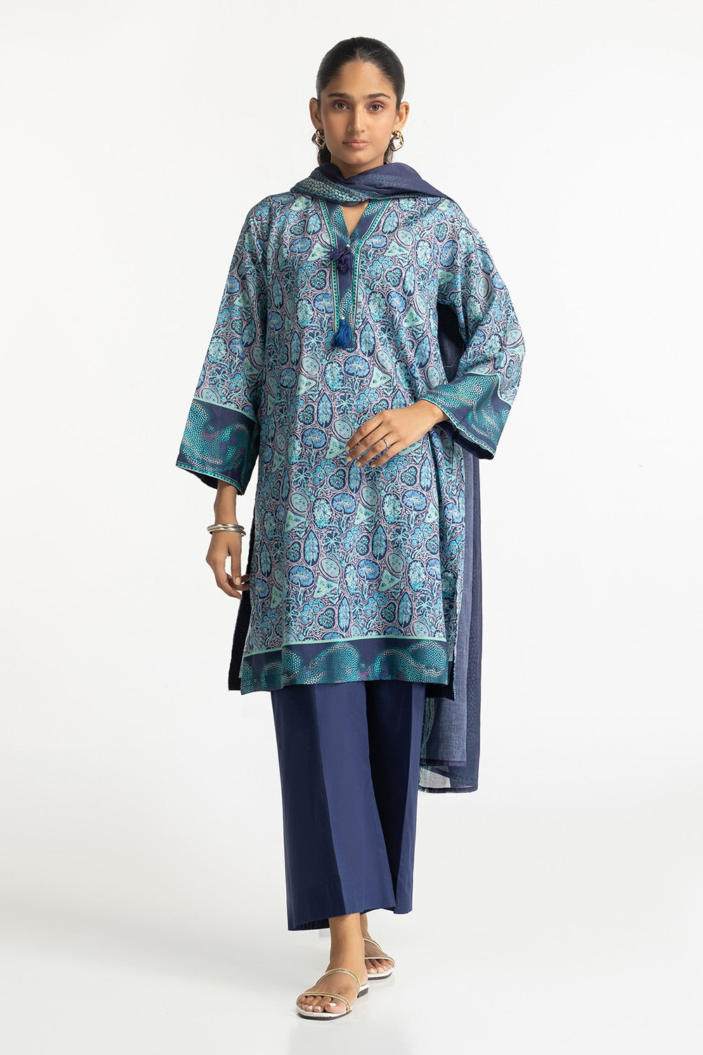 3 Piece Lawn Printed Suit