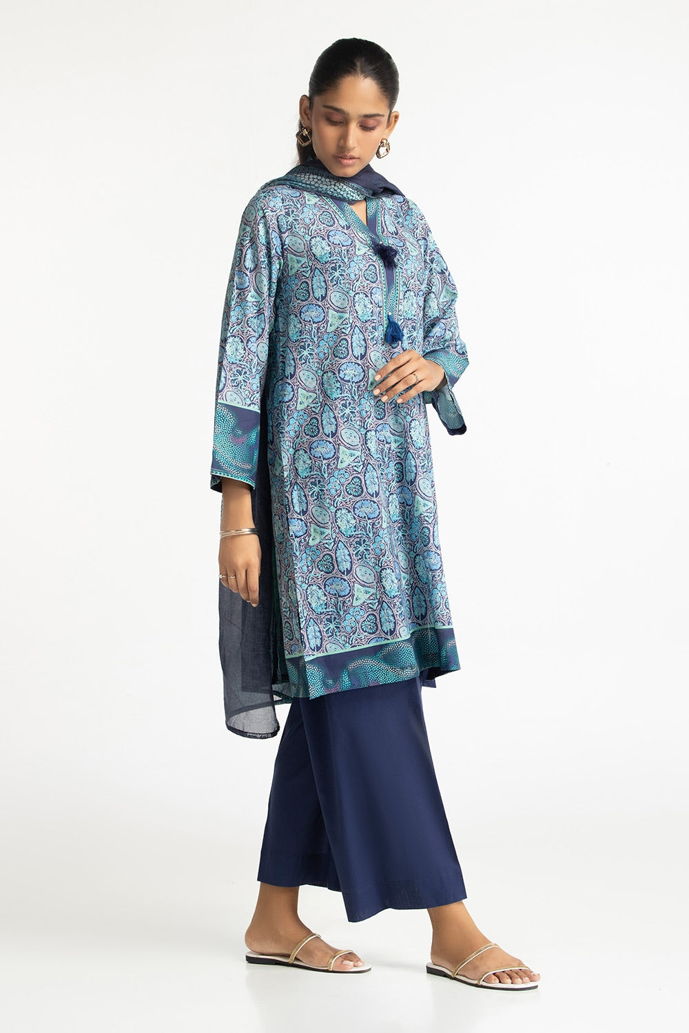 3 Piece Lawn Printed Suit
