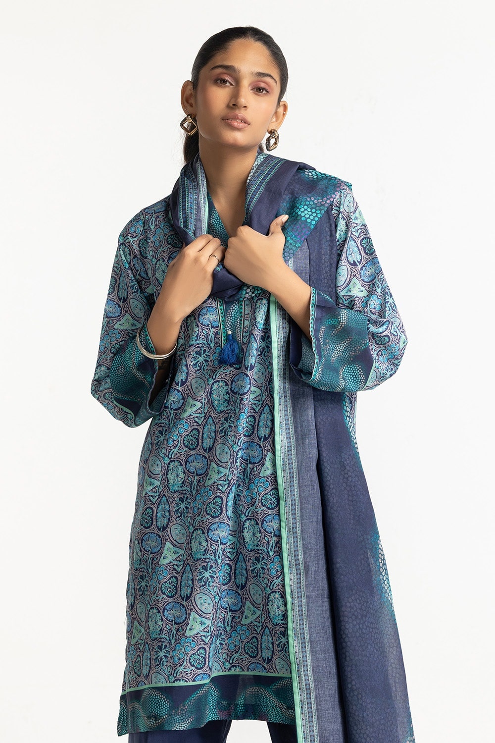 3 Piece Lawn Printed Suit