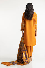 3 Piece Lawn Embroidered Suit IUSTKSD-217