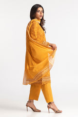 3 Piece Lawn Printed Diamantes Suit IUSTKSD-25