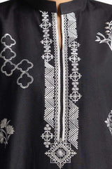 3 Piece Khaddar Embroidered Suit IUSTKSD-297