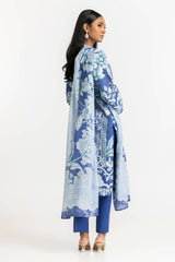 3 Piece Corduroy Printed Suit IUSTKSD-330