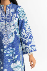 3 Piece Corduroy Printed Suit IUSTKSD-330