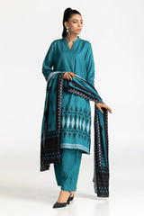 3 Piece Jacquard Suit IUSTKSD-331