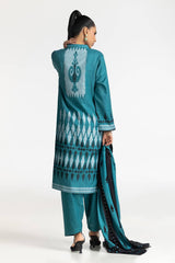 3 Piece Jacquard Suit IUSTKSD-331