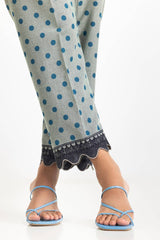 3 Piece Dhanak Printed Suit IUSTKSD-348