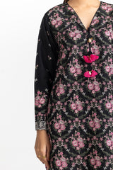 3 Piece Lawn Embroidered Suit IUSTKSD-361