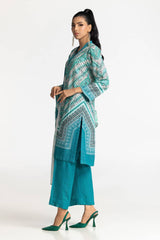 3 Piece Karandi Printed Suit IUSTKSD-365