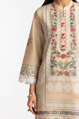 3 Piece Schiffli Embroidered Lawn Suit IUSTKSD-380