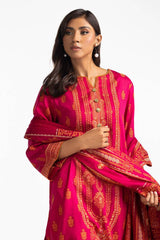 3 Piece Dyed Jacquard Suit IUSTKSD-401