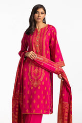 3 Piece Dyed Jacquard Suit IUSTKSD-401