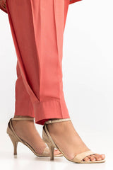 3 Piece Linen Printed Suit IUSTKSD-426