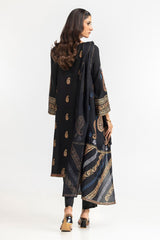 3 Piece Acrylic Lacquer Printed Suit IUSTKSD-428