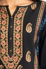 3 Piece Acrylic Lacquer Printed Suit IUSTKSD-428
