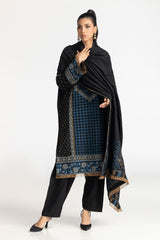 3 Piece Acrylic Embroidered Suit IUSTKSD-439