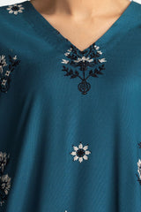 3 Piece Acrylic Embroidered Suit IUSTKSD-440