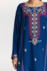 3 Piece Karandi Embroidered Suit IUSTKSD-441