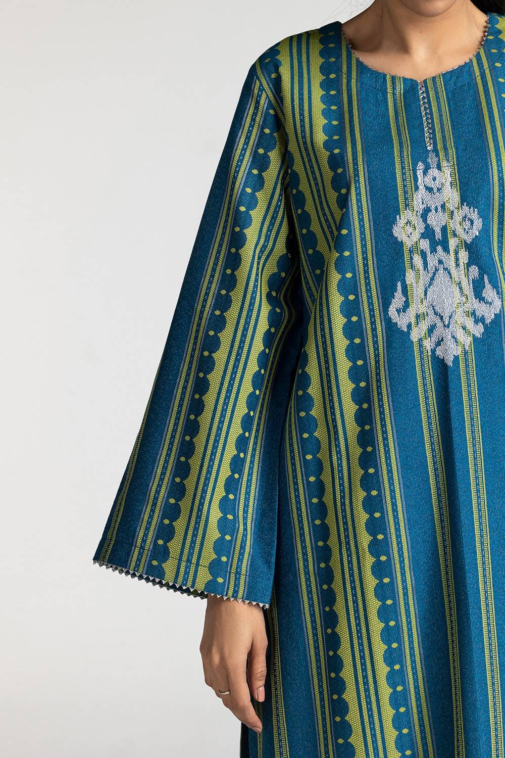 3 Piece Jacquard Embroidered Suit IUSTKSD-450