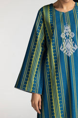 3 Piece Jacquard Embroidered Suit IUSTKSD-450