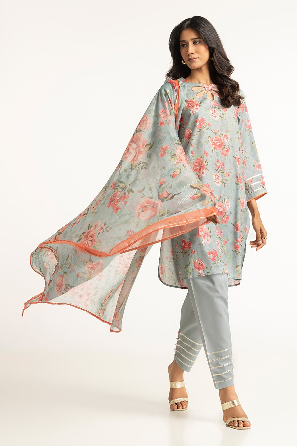 3 Piece Lawn Printed Suit