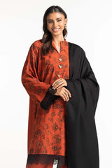 3 Piece Karandi Embroidered Suit IUSTKSD-470