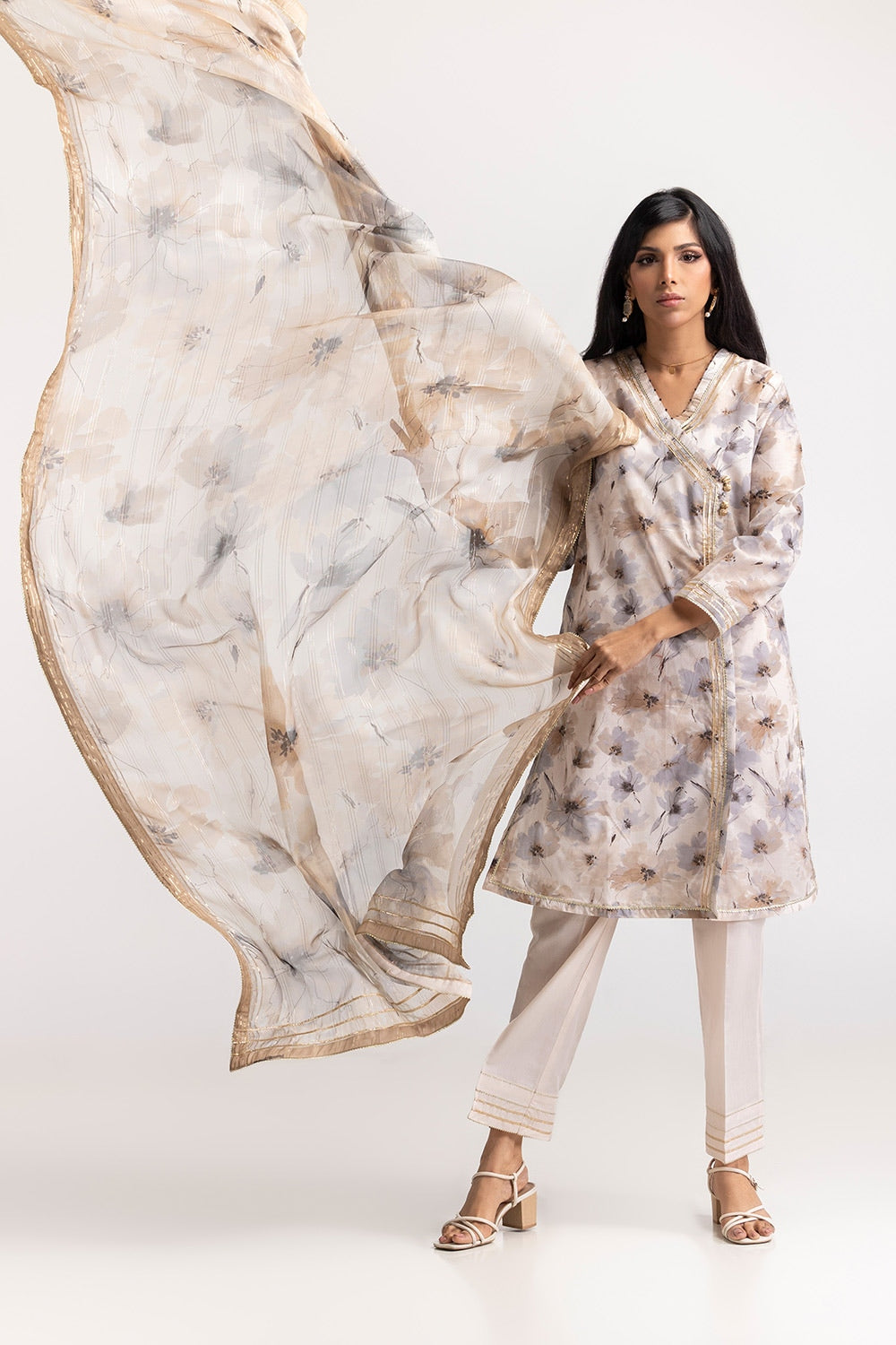 3 Piece Lawn Printed Suit IUSTKSD-47