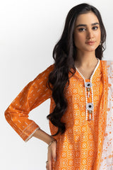 3 Piece Lawn Printed Suit IUSTKSD-66