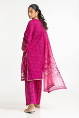 3 Piece Lawn Embroidered Suit IUSTKSD-80