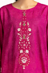 3 Piece Lawn Embroidered Suit IUSTKSD-80