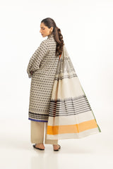 3PC Lawn Printed Suit IUSTKSD-836