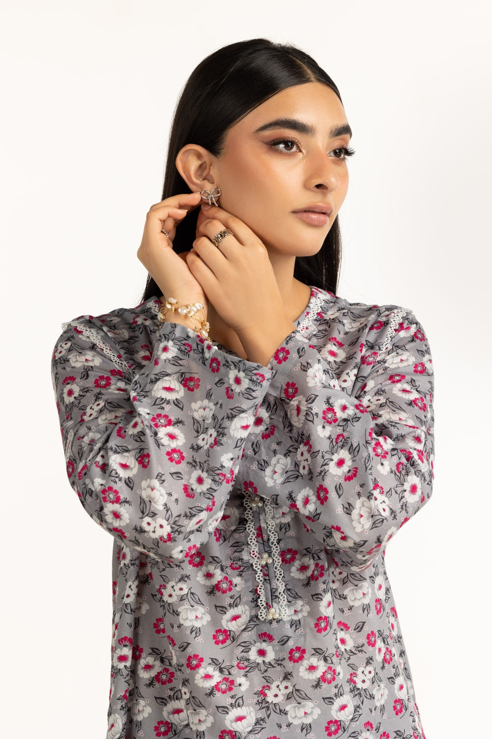 Lawn Printed Co-Ord Set IUSTTS-1015