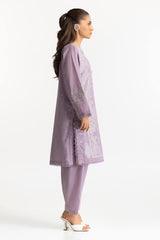 Jacquard Embellished Shirt And Dyed Shalwar IUSTTS-139