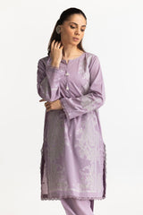 Jacquard Embellished Shirt And Dyed Shalwar IUSTTS-139