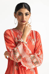 Lawn Embroidered Shirt And Tulip Shalwar IUSTTS-170