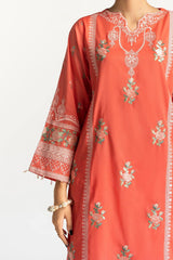 Lawn Embroidered Shirt And Tulip Shalwar IUSTTS-170
