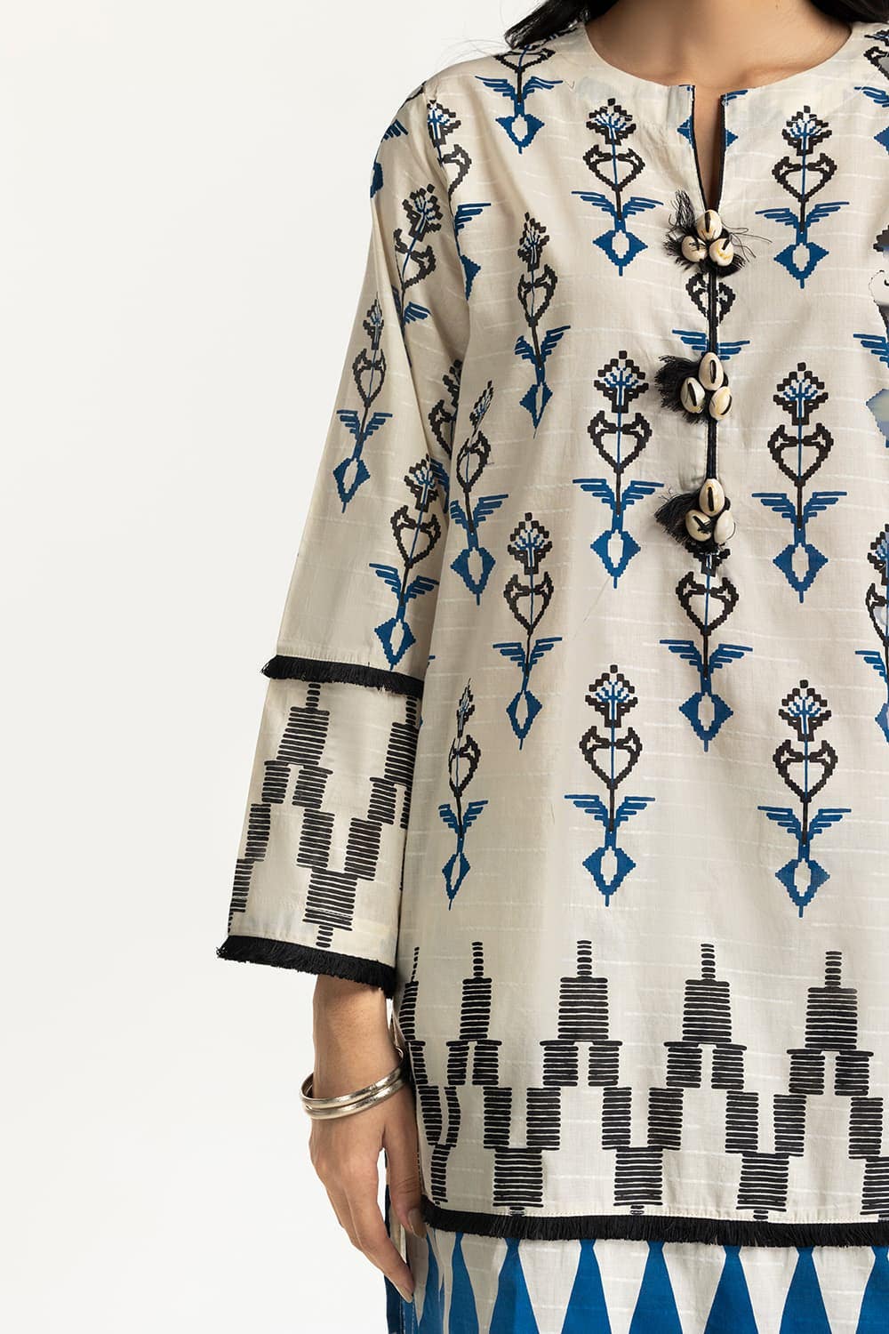 Jacquard Shirt And Printed Trouser IUSTTS-187