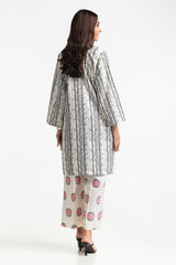 Jacquard Embellished Shirt And Printed Jacquard Trouser IUSTTS-278